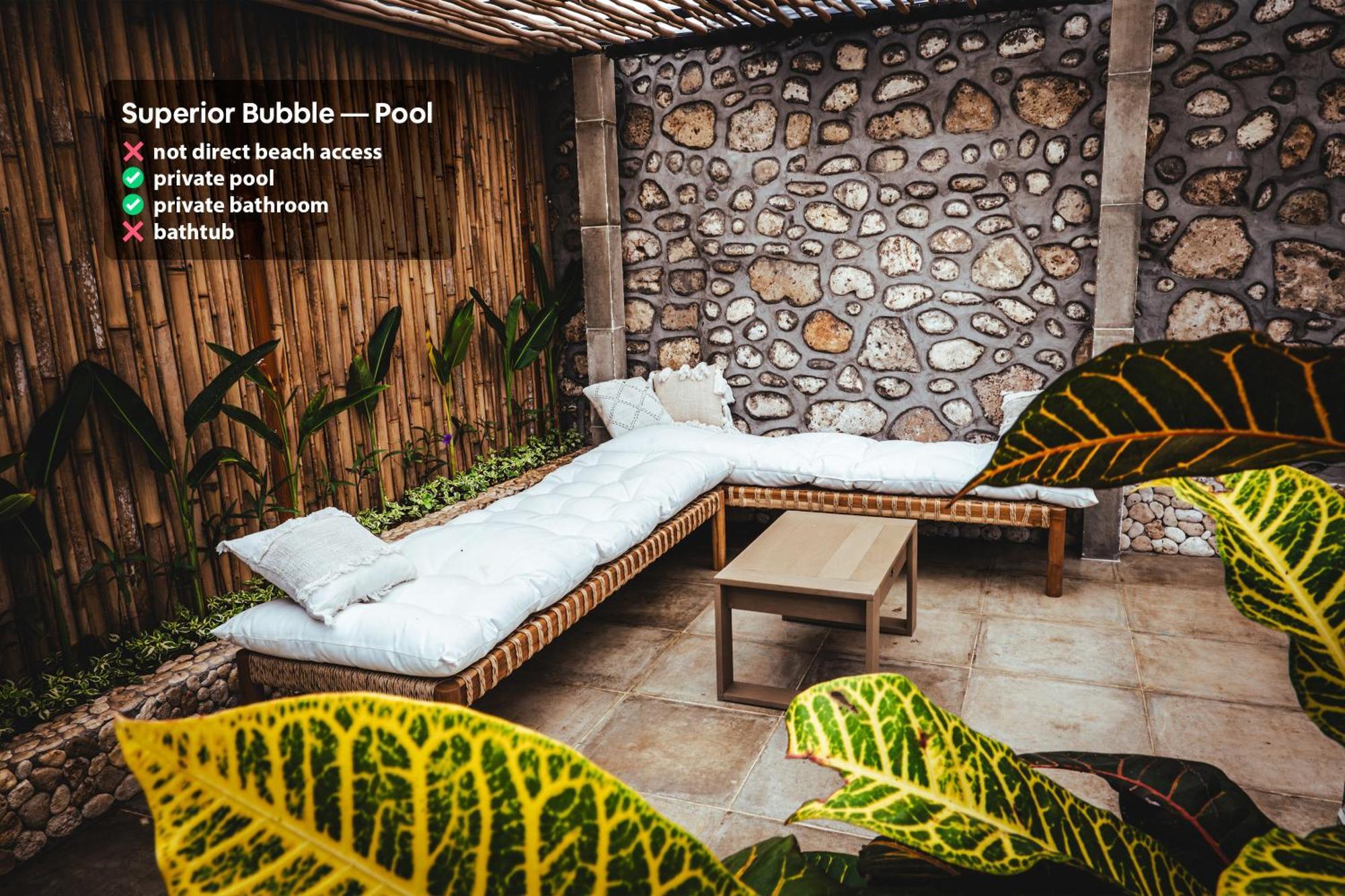 Bubble Hotel Nyang Nyang - Adults Only Uluwatu Exterior foto